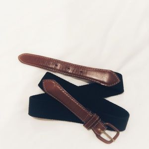 American Apparel Belt with Brown Leather Buckle